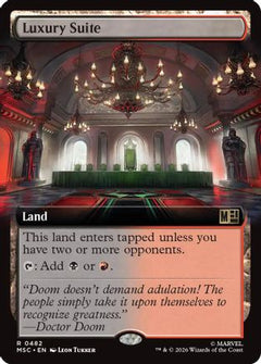 Luxury Suite (Extended Art) (MSC-482) - Commander: Marvel Super Heroes Foil-1
