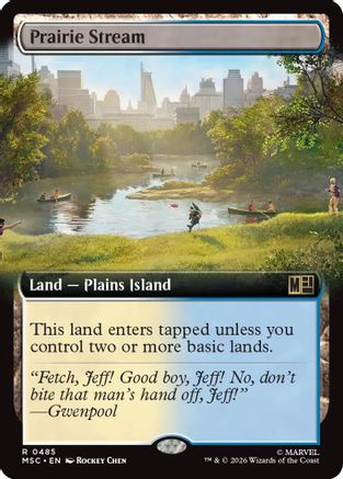 Prairie Stream (Extended Art) (MSC-485) - Commander: Marvel Super Heroes-1