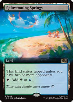 Rejuvenating Springs (Extended Art) (MSC-488) - Commander: Marvel Super Heroes Foil-1