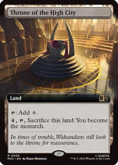 Throne of the High City (Extended Art) (MSC-500) - Commander: Marvel Super Heroes-1