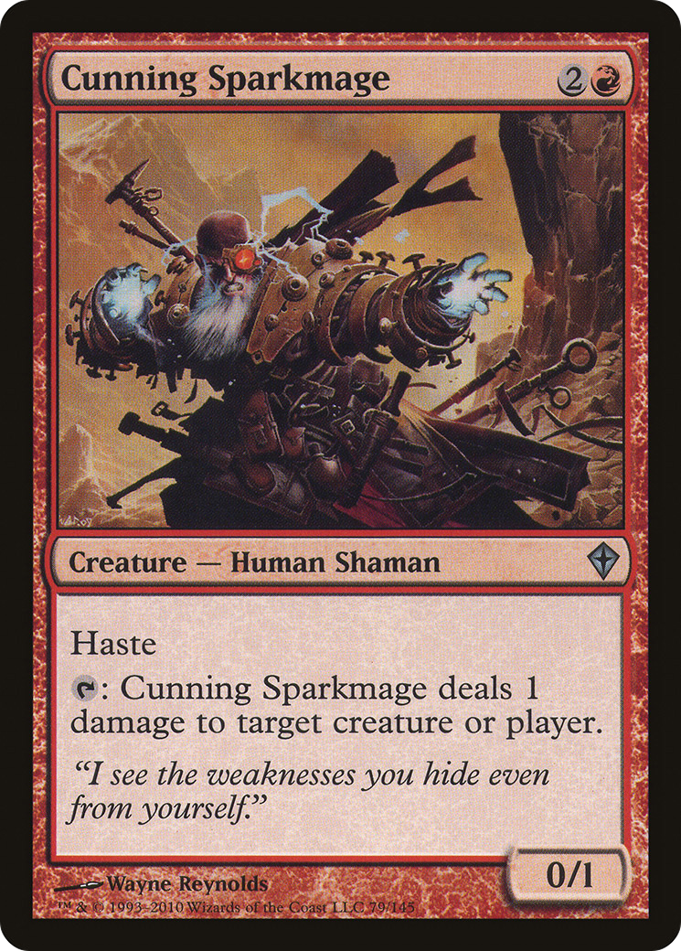 Cunning Sparkmage [Worldwake]-1