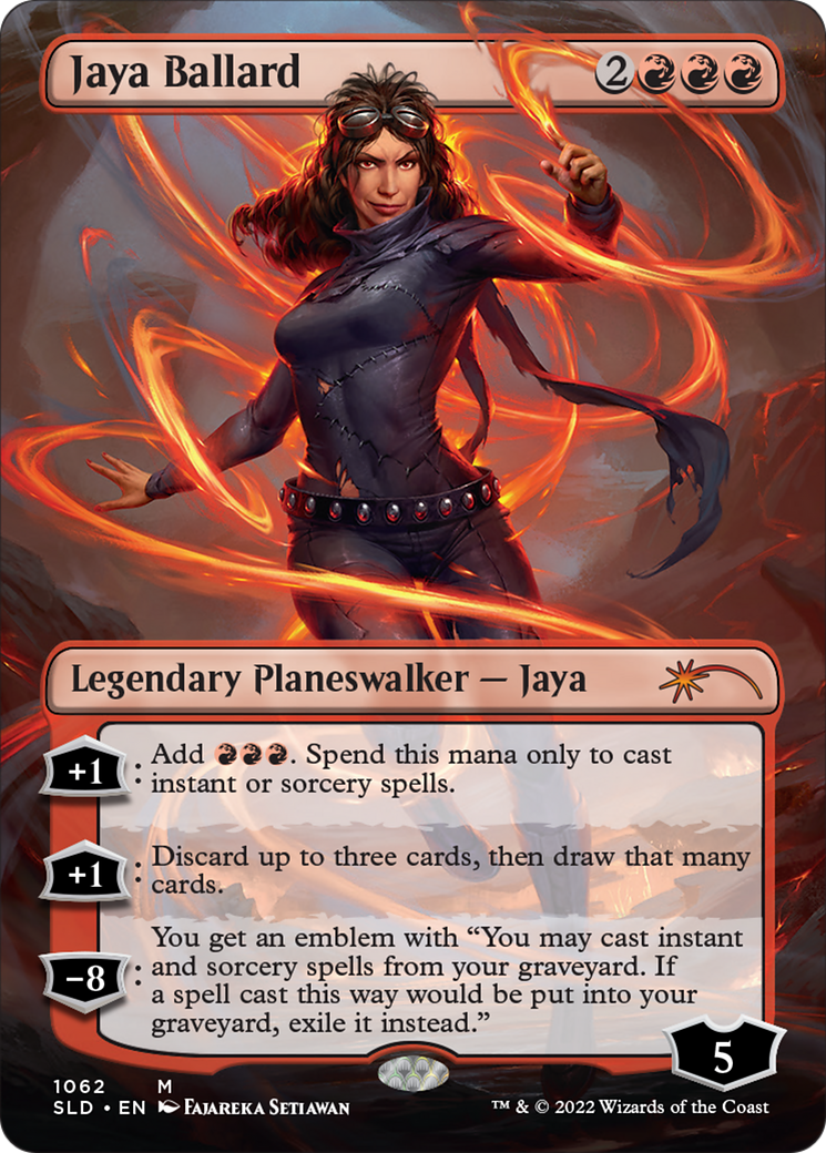 Jaya Ballard (Borderless) [Secret Lair Drop Series]-1