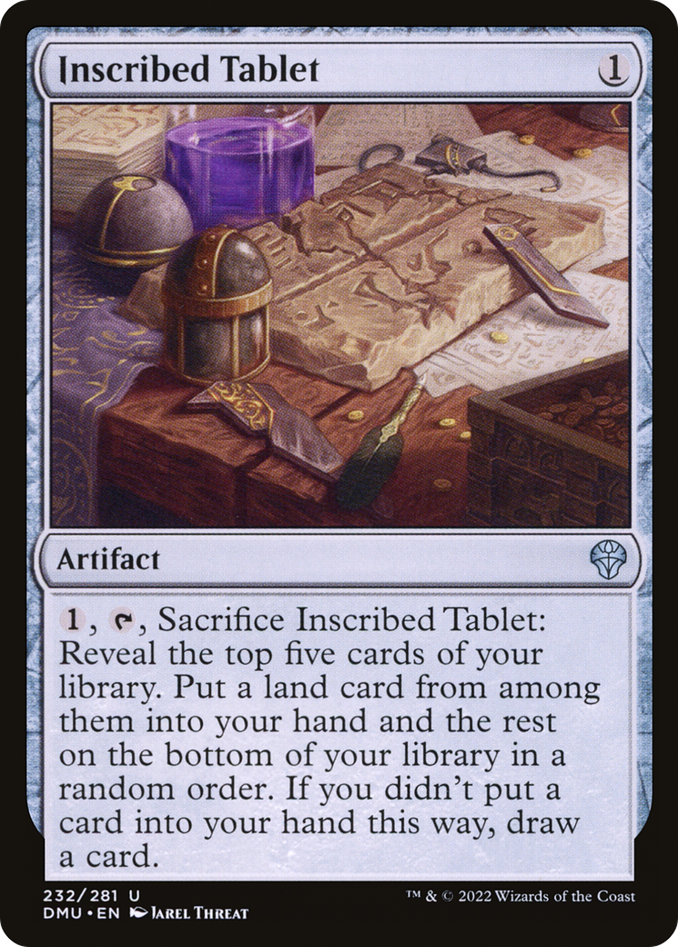 Inscribed Tablet [Dominaria United]-1