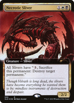 Necrotic Sliver (Extended Art) [Secret Lair Drop Promos]-1