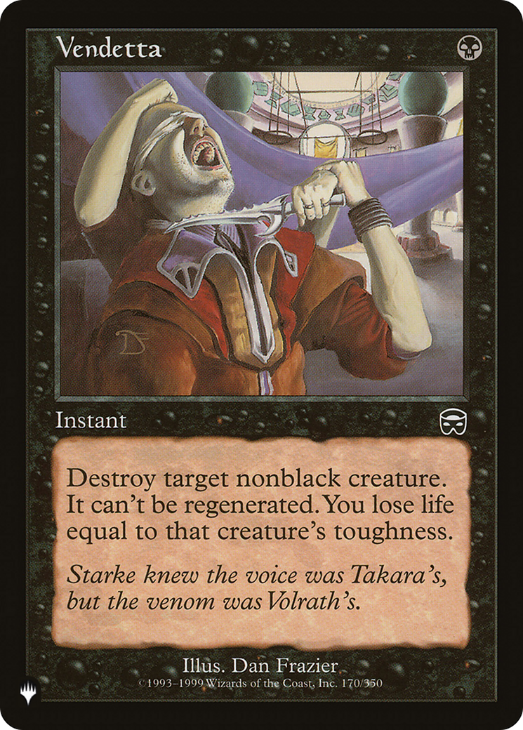 Vendetta (LIST-170/350) - The List-1