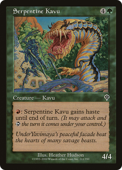 Serpentine Kavu [Invasion]-1