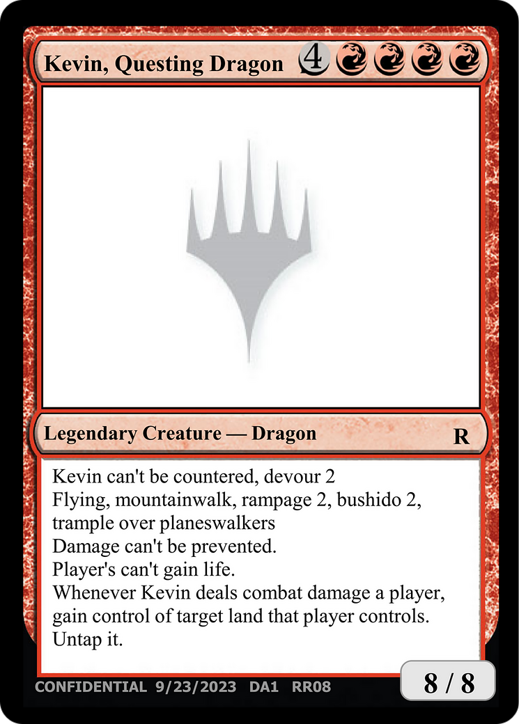Kevin, Questing Dragon (UNK-RR08A) - Unknown Event-1