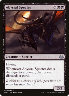 Abyssal Specter [Modern Masters 2017]-1