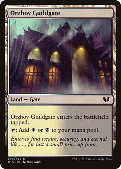 Orzhov Guildgate [Commander 2015]-1