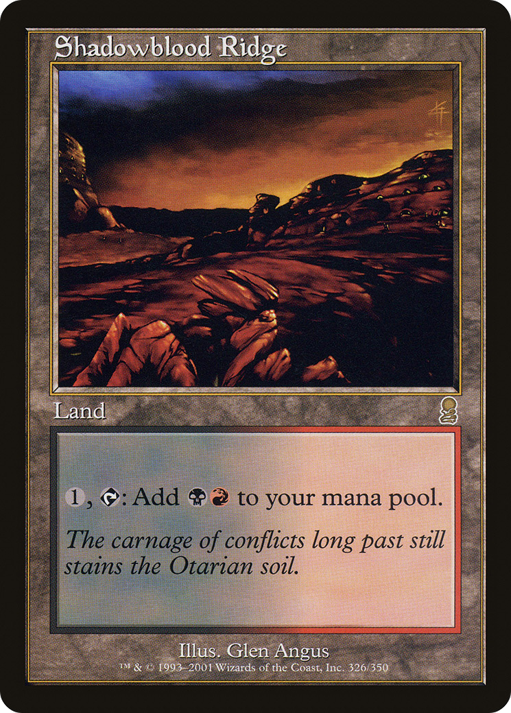 Shadowblood Ridge [Odyssey]-1
