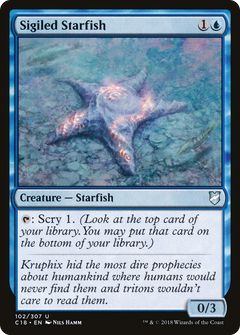 Sigiled Starfish [Commander 2018]-1