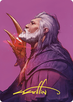 Urza, Lord High Artificer // Urza, Lord High Artificer (ACMM-053) - Commander Masters Art Series (Borderless) Foil-1