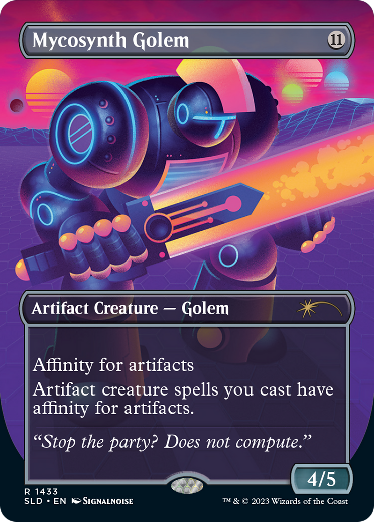 Mycosynth Golem [Secret Lair Drop Series]-1