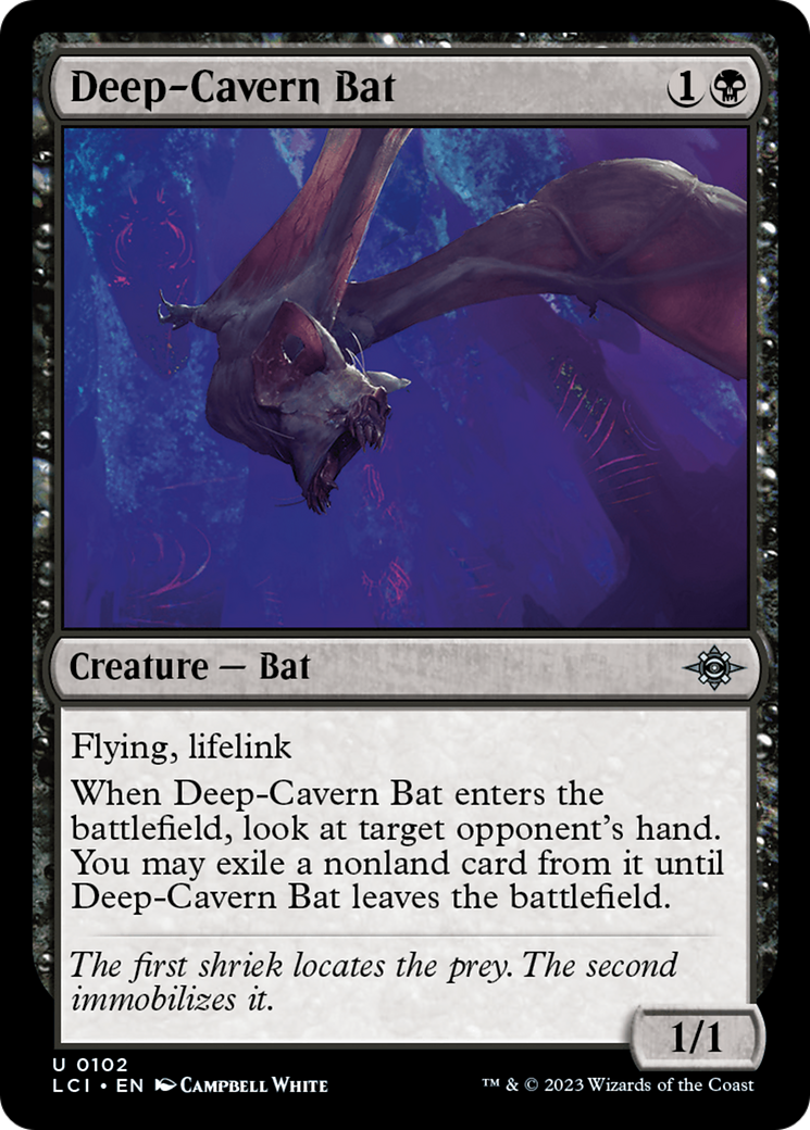 Deep-Cavern Bat [The Lost Caverns of Ixalan]-1