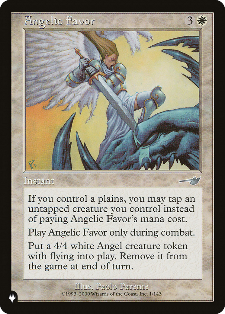 Angelic Favor [The List]-1