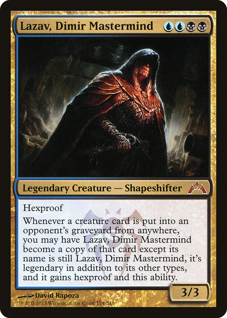 Lazav, Dimir Mastermind [Gatecrash]-1