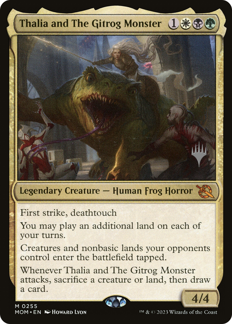 Thalia and The Gitrog Monster (Promo Pack) [March of the Machine Promos]-1