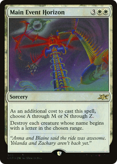Main Event Horizon (Galaxy Foil) [Unfinity]-1