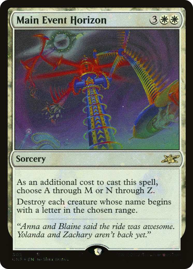 Main Event Horizon (Galaxy Foil) [Unfinity]-1