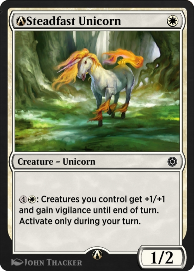 A-Steadfast Unicorn (HBG-A-104) - Alchemy Horizons: Baldur's Gate-1