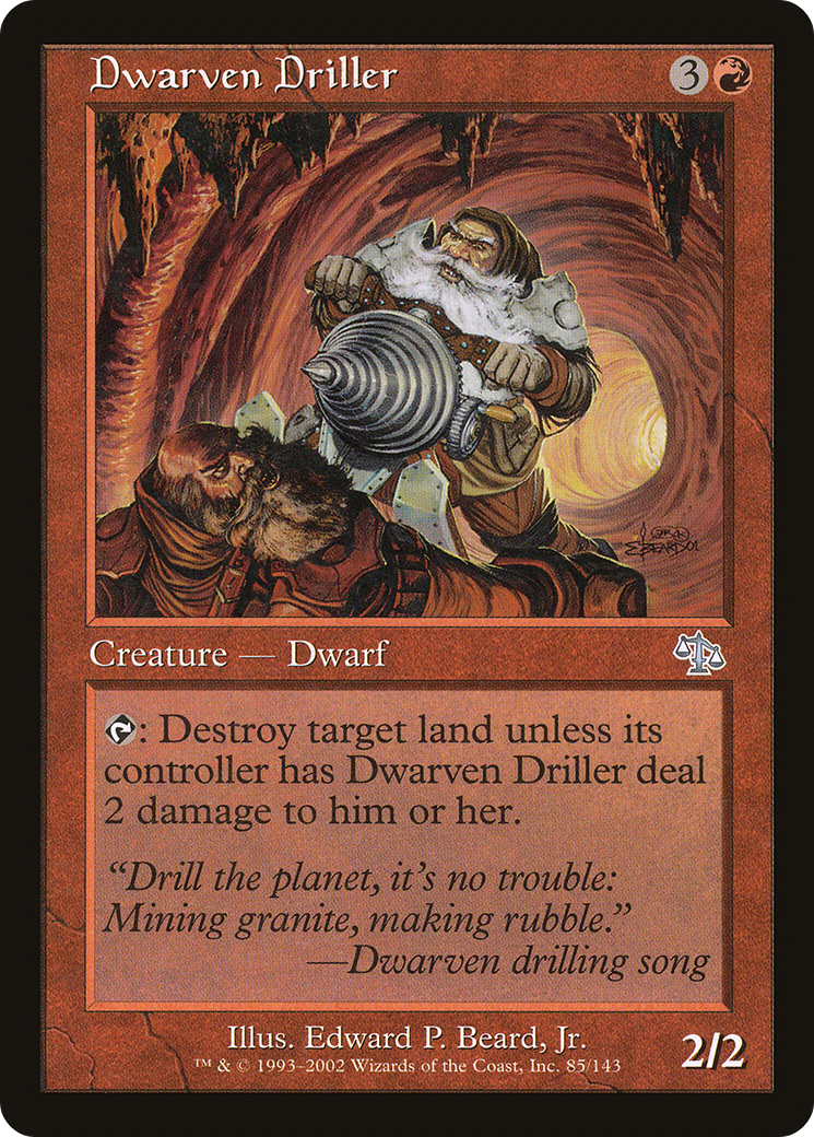 Dwarven Driller [Judgment]-1