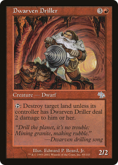 Dwarven Driller [Judgment]-1