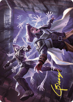 Grave Pact // Grave Pact (ACMM-019) - Commander Masters Art Series (Borderless) Foil-1