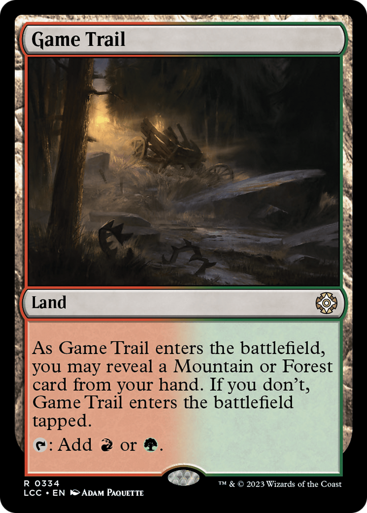 Game Trail [The Lost Caverns of Ixalan Commander]-1