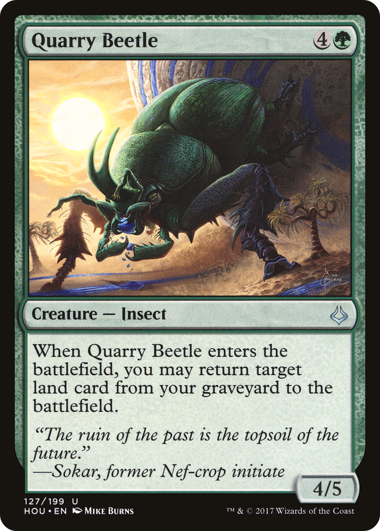 Quarry Beetle [Hour of Devastation]-1