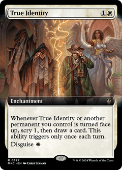 True Identity (Extended Art) (MKC-327) - Murders at Karlov Manor Commander: (Extended Art)-1