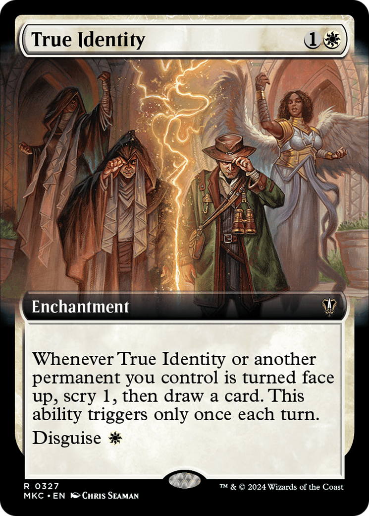 True Identity (Extended Art) (MKC-327) - Murders at Karlov Manor Commander: (Extended Art)-1