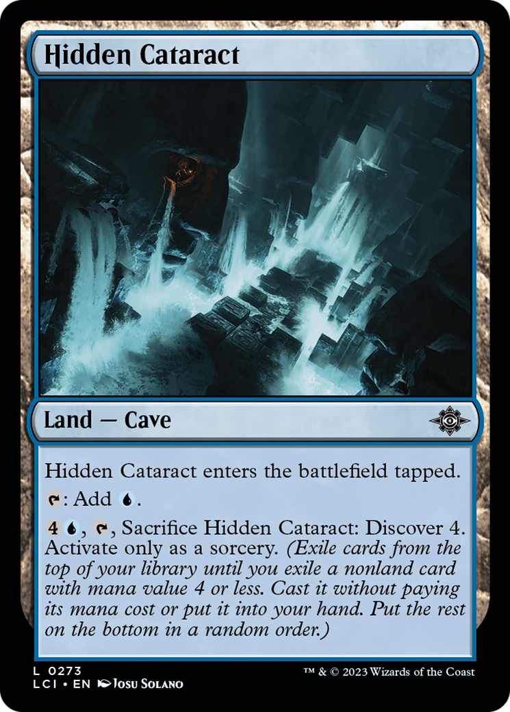 Hidden Cataract [The Lost Caverns of Ixalan]-1