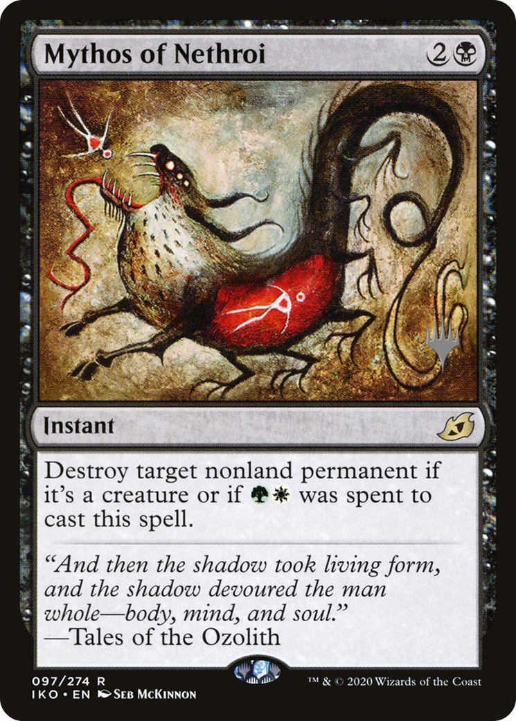 Mythos of Nethroi (Promo Pack) [Ikoria: Lair of Behemoths Promos]-1