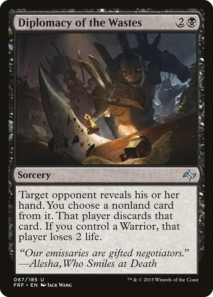 Diplomacy of the Wastes [Fate Reforged]-1