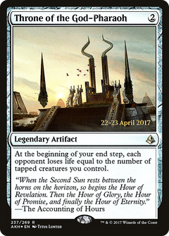 Throne of the God-Pharaoh [Amonkhet Prerelease Promos]-1