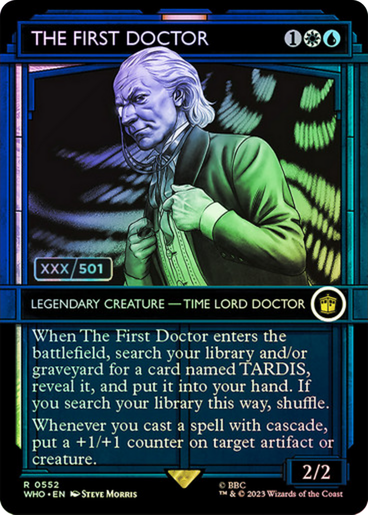 The First Doctor (Serial Numbered) [Doctor Who]-1