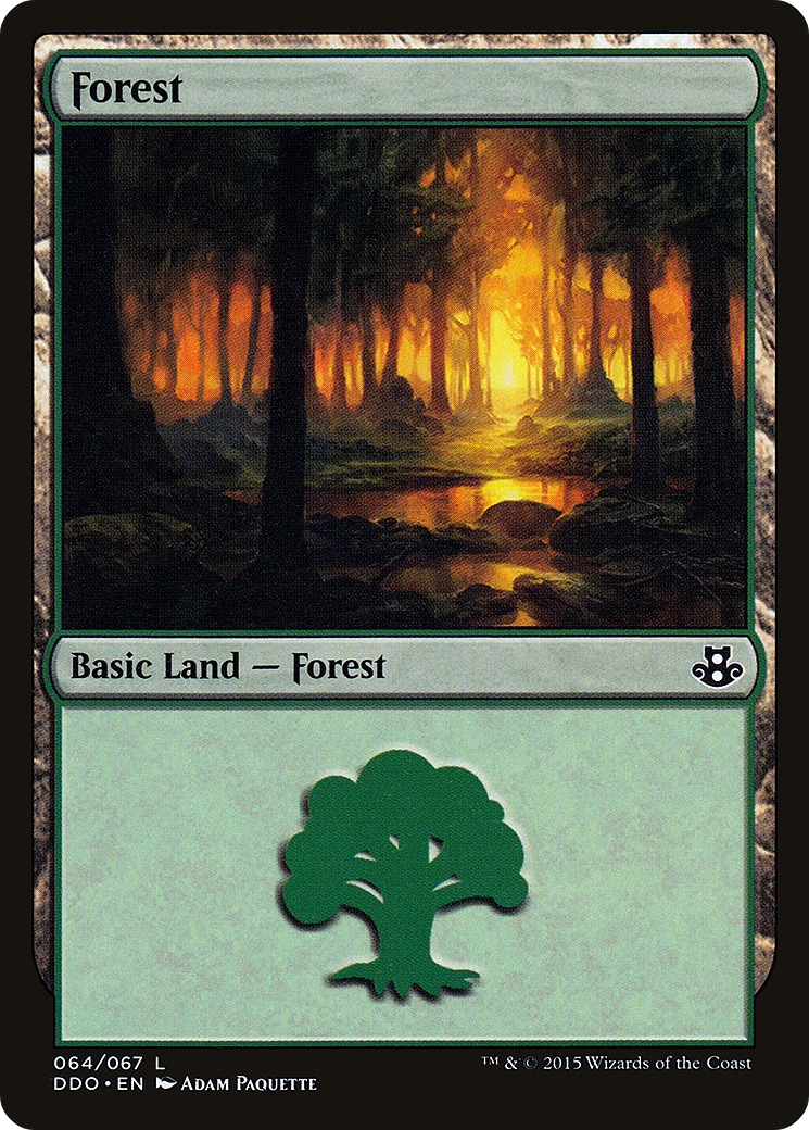 Forest (64) [Duel Decks: Elspeth vs. Kiora]-1