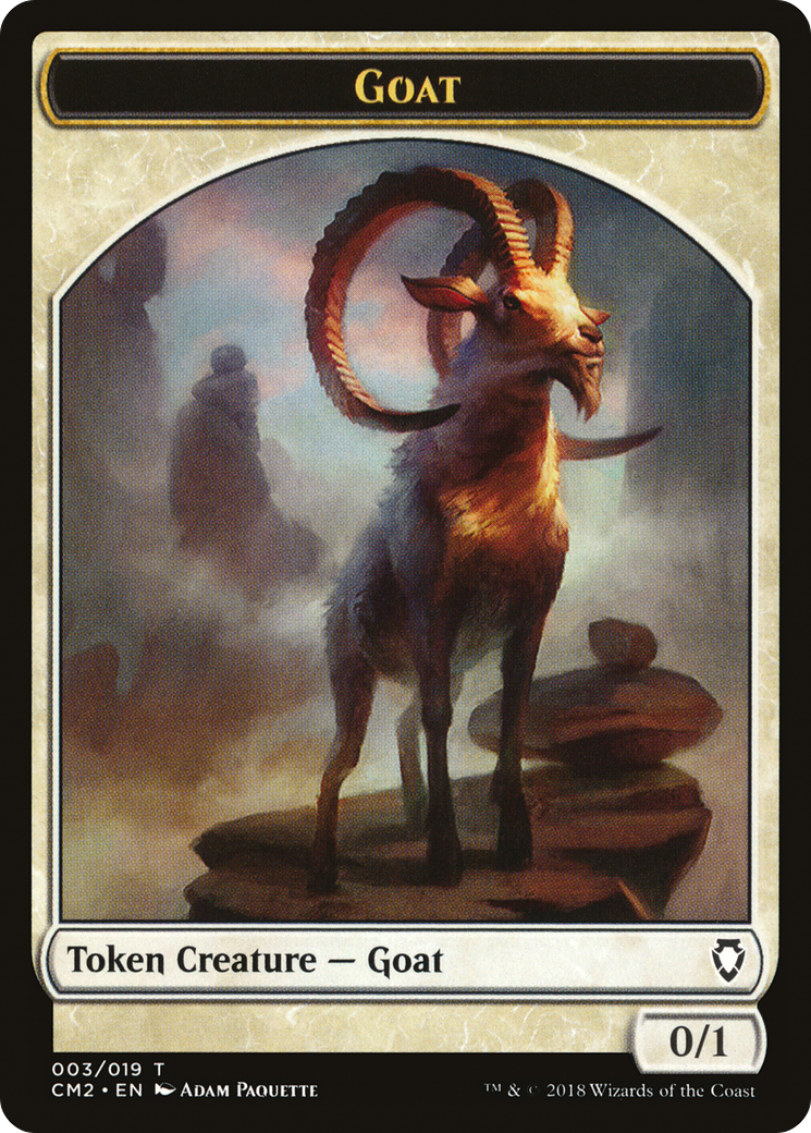 Goat Token [Commander Anthology Volume II Tokens]-1
