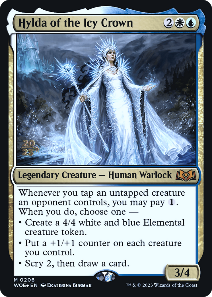 Hylda of the Icy Crown [Wilds of Eldraine Prerelease Promos]-1