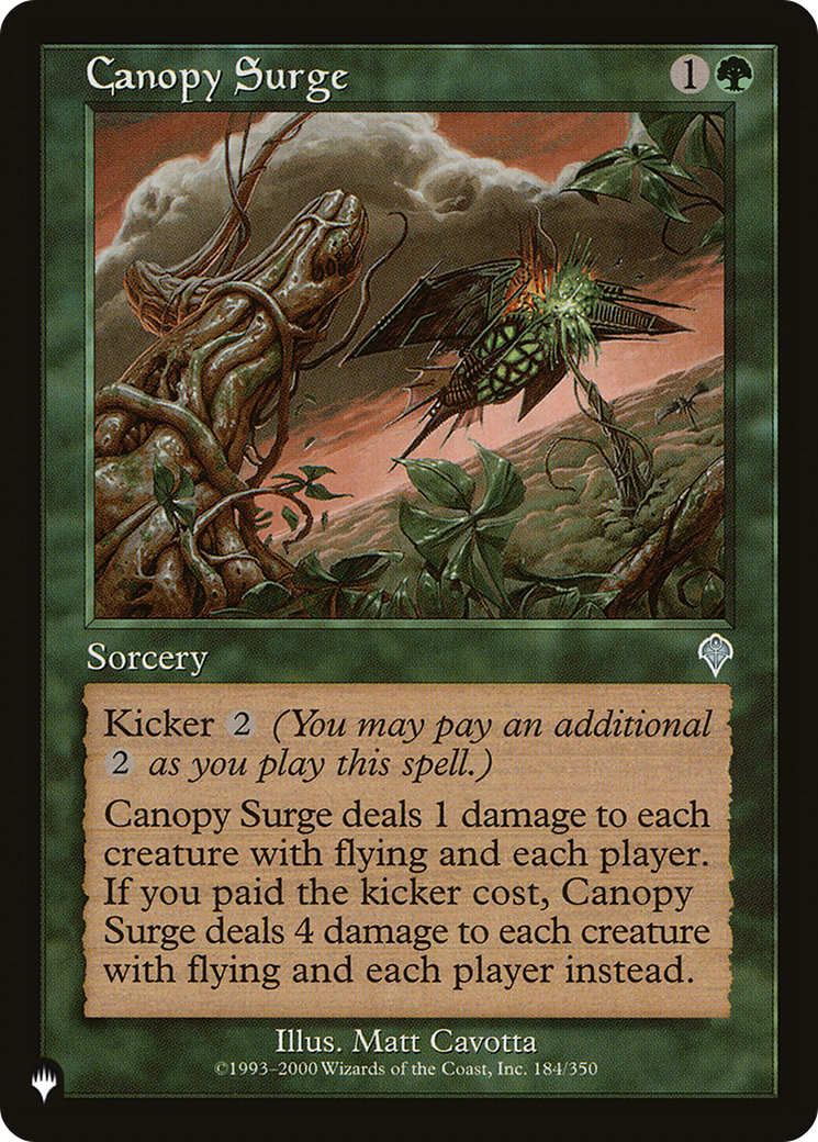 Canopy Surge [The List]-1