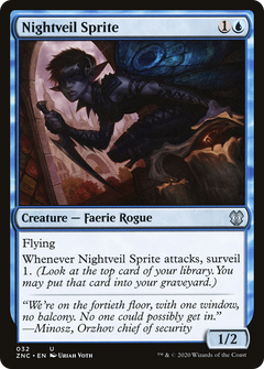 Nightveil Sprite [Zendikar Rising Commander]-1