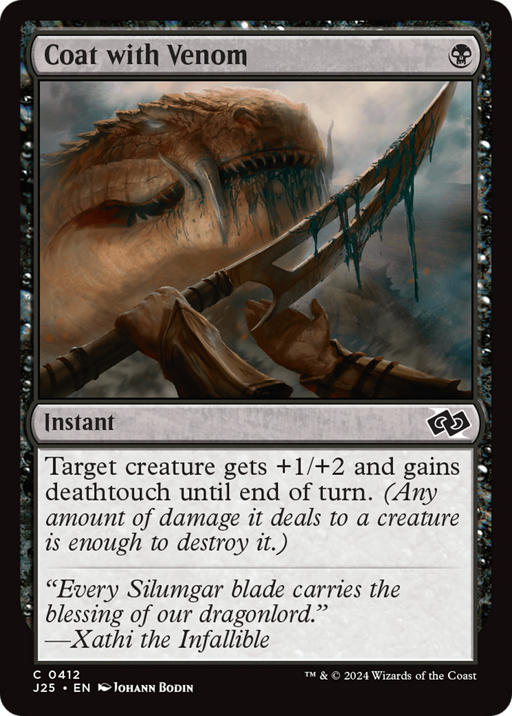 Coat with Venom [Foundations Jumpstart]-1