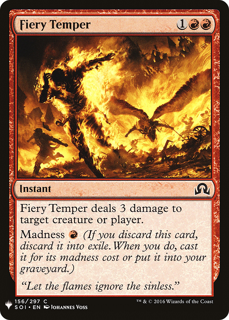 Fiery Temper [Mystery Booster]-1