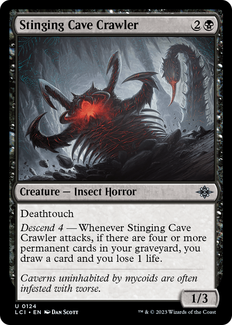 Stinging Cave Crawler [The Lost Caverns of Ixalan]-1