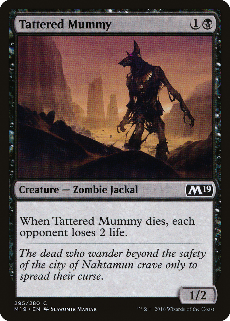 Tattered Mummy [Core Set 2019]-1