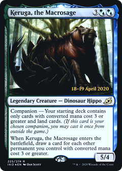 Keruga, the Macrosage [Ikoria: Lair of Behemoths Prerelease Promos]-1