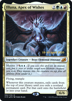 Illuna, Apex of Wishes [Ikoria: Lair of Behemoths Prerelease Promos]-1