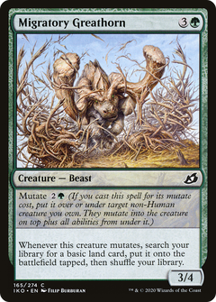 Migratory Greathorn [Ikoria: Lair of Behemoths]-1