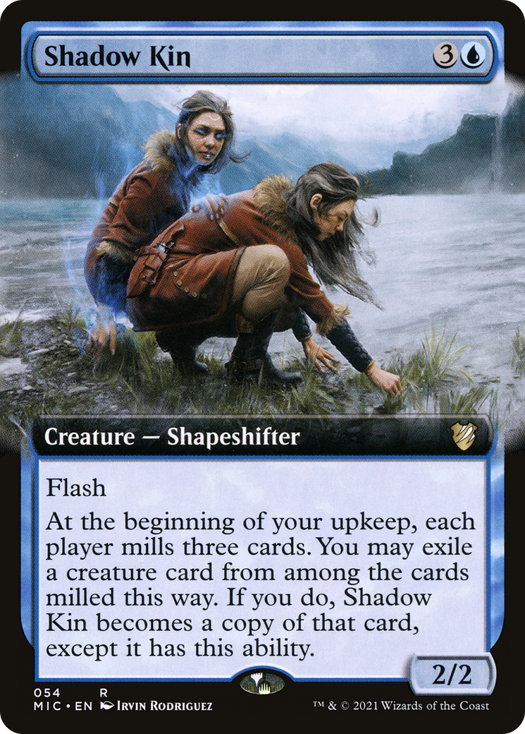 Shadow Kin (Extended Art) [Innistrad: Midnight Hunt Commander]-1