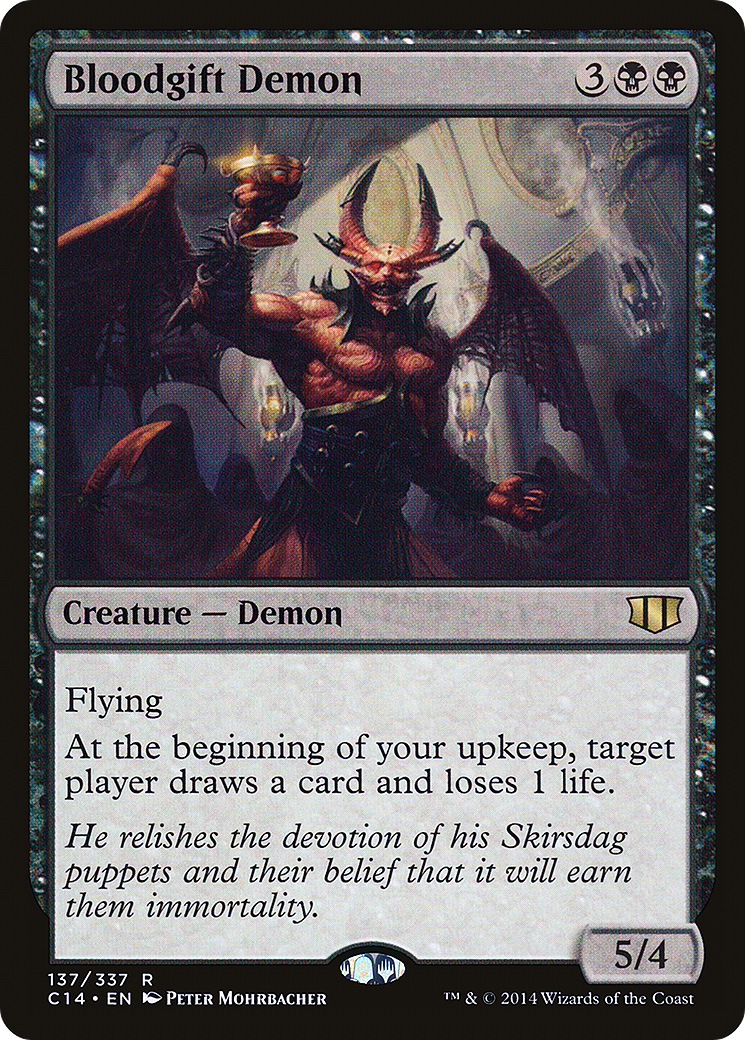 Bloodgift Demon [Commander 2014]-1